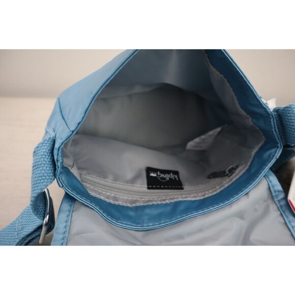 Kipling AC8281-0QC Women's Blue Aqua Tides Metallic Sabian Crossbody Bag - Picture 3 of 11